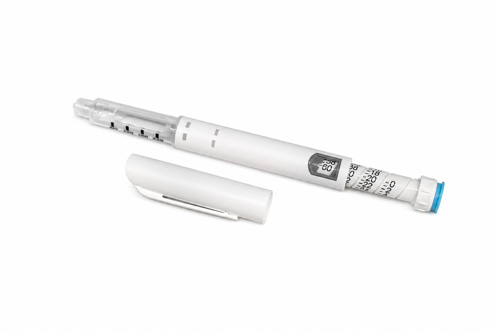 Empty Disposable Peptide Pens - Blue Tip (60IU/3ml)