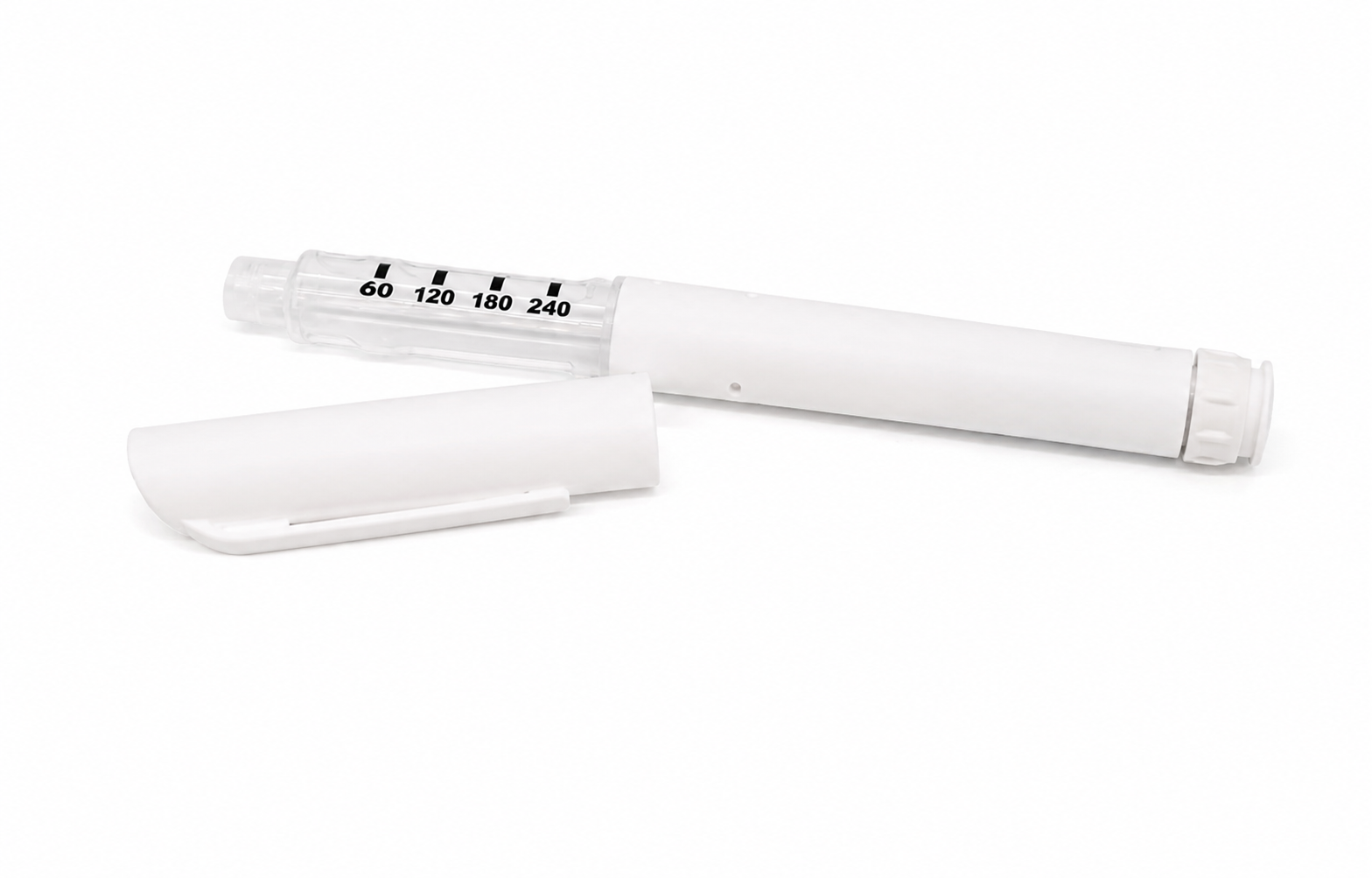 Empty Disposable Peptide Pens - White Tip (60IU/3ml)